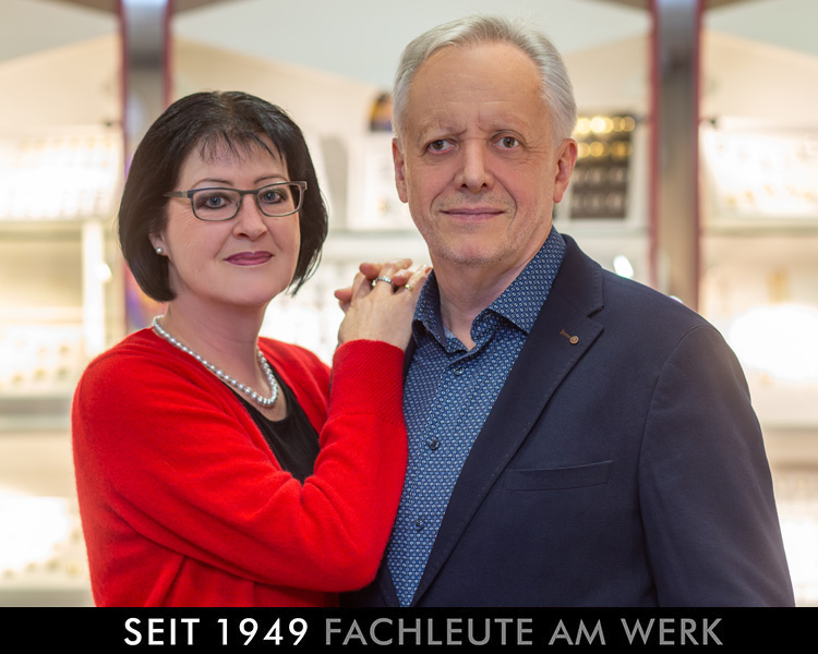 Uhrmacher Hilpoltstein Fritz und Silvia Bernlocher.